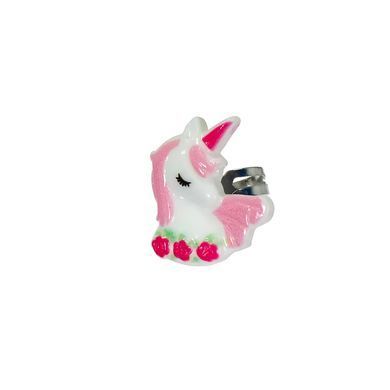 Детские кольца пак.100шт металл, пластик Unicorn