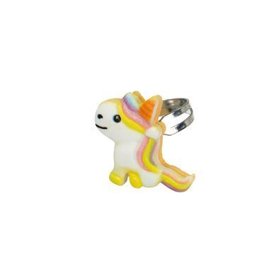 Детские кольца пак.100шт металл, пластик Unicorn