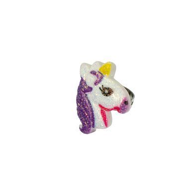 Детские кольца пак.100шт металл, пластик Unicorn