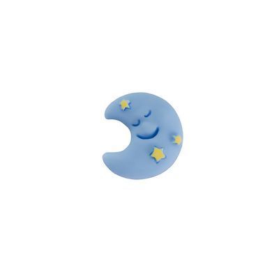 Клейові елементи 50 шт Пластикові, Місяць та хмаринка 10 мм мікс