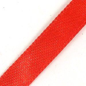 Лента атласная 7 мм красная катушка 22,86 м +-10%