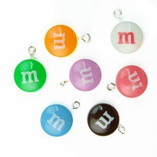 Пластиковая подвеска M & M's 50 шт