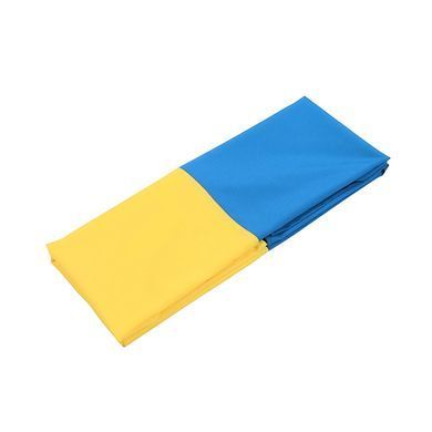Прапор України сріблястий, 5 шт