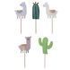 Топперы 10 шт Кактус Лама