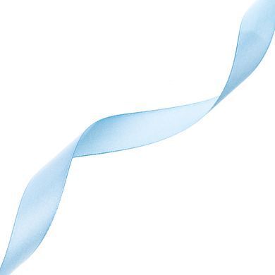 Стрічка атласна 20 мм блакитний котушка 23 м +-10%