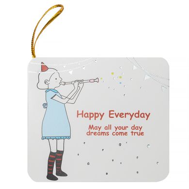 Листівка 160 шт. кавай happy everyday 77х70 мм