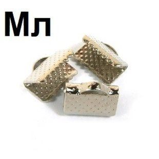 Затискач для стрічок 100 шт ширина 10мм