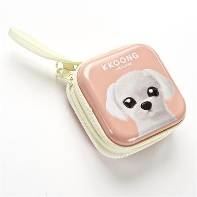 Коробка жестяная 1 шт 7х7см Кот Пес